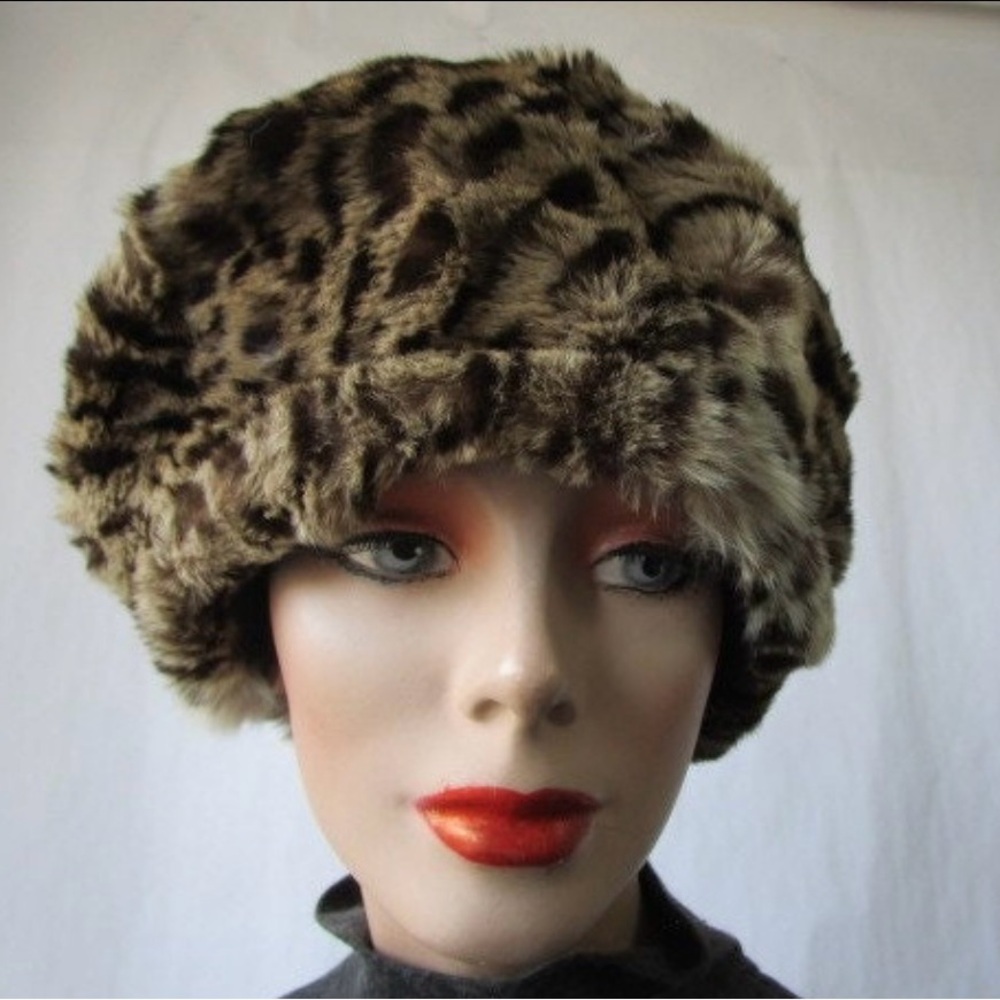 Vintage Upcycled Fur Hat